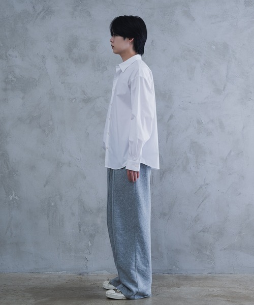 【セール】oversized regular shirt / オーバーサイズ レギュラーシャツ（シャツ/ブラウス）｜AROUND FLAVA（アラウンドフラバ）