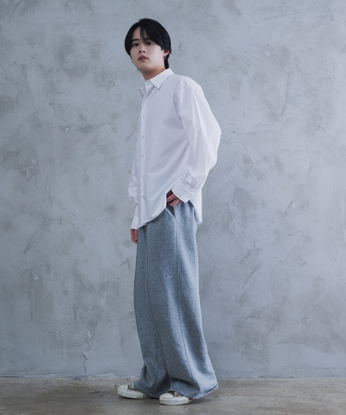 【セール】oversized regular shirt / オーバーサイズ レギュラーシャツ（シャツ/ブラウス）｜AROUND FLAVA（アラウンドフラバ）
