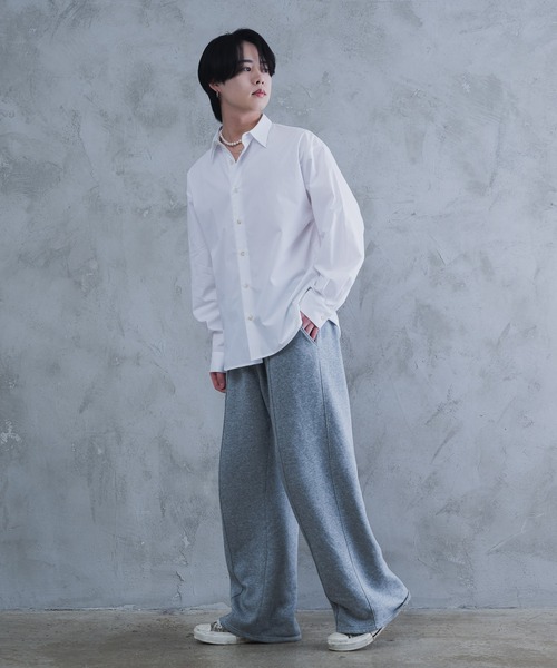 【セール】oversized regular shirt / オーバーサイズ レギュラーシャツ（シャツ/ブラウス）｜AROUND FLAVA（アラウンドフラバ）