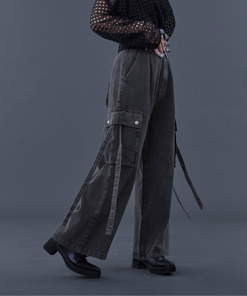 【新カラー追加】アソートコードカーゴパンツ（カーゴパンツ）｜Ellno Loset（エルノロゼット）