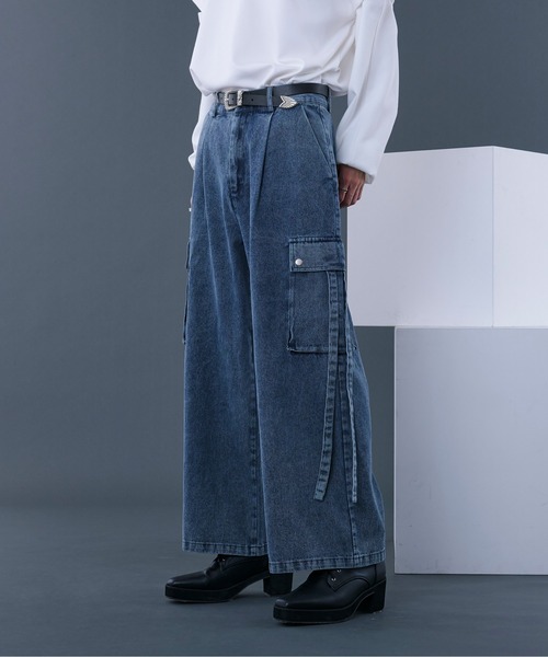 【新カラー追加】アソートコードカーゴパンツ（カーゴパンツ）｜Ellno Loset（エルノロゼット）