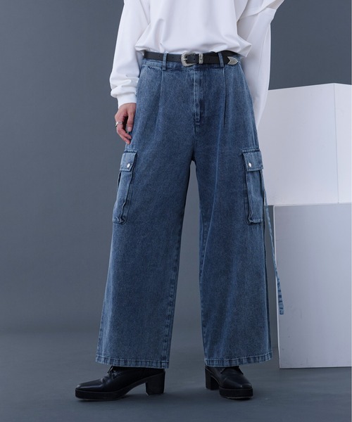 【新カラー追加】アソートコードカーゴパンツ（カーゴパンツ）｜Ellno Loset（エルノロゼット）