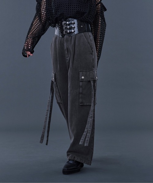 【新カラー追加】アソートコードカーゴパンツ（カーゴパンツ）｜Ellno Loset（エルノロゼット）