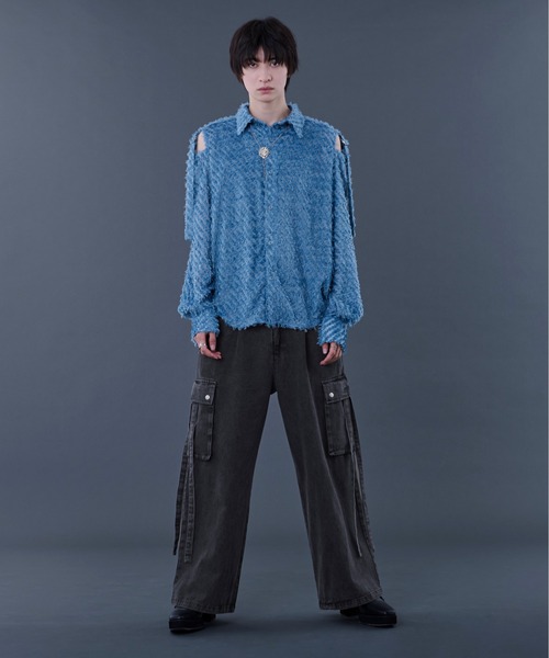 【新カラー追加】アソートコードカーゴパンツ（カーゴパンツ）｜Ellno Loset（エルノロゼット）