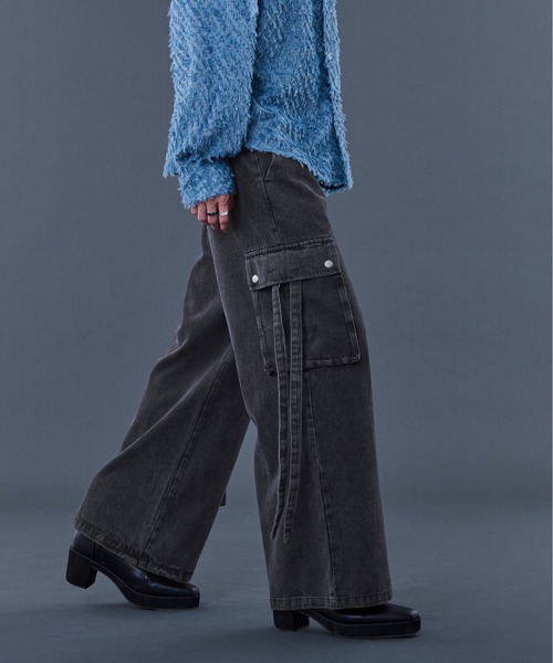 【新カラー追加】アソートコードカーゴパンツ（カーゴパンツ）｜Ellno Loset（エルノロゼット）