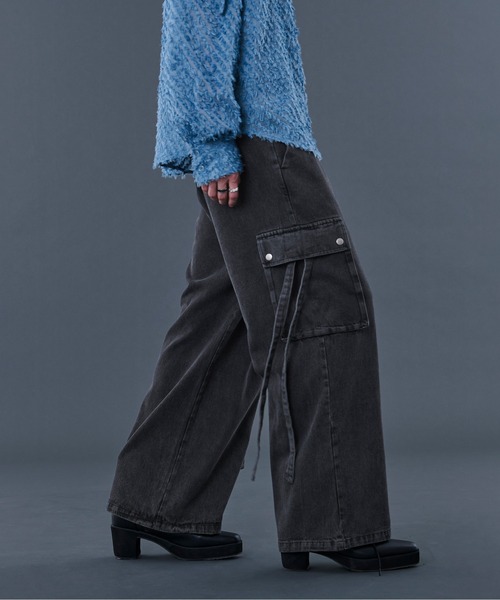 【新カラー追加】アソートコードカーゴパンツ（カーゴパンツ）｜Ellno Loset（エルノロゼット）