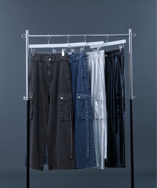 【新カラー追加】アソートコードカーゴパンツ（カーゴパンツ）｜Ellno Loset（エルノロゼット）