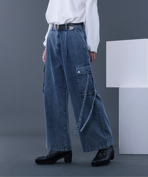 【新カラー追加】アソートコードカーゴパンツ（カーゴパンツ）｜Ellno Loset（エルノロゼット）