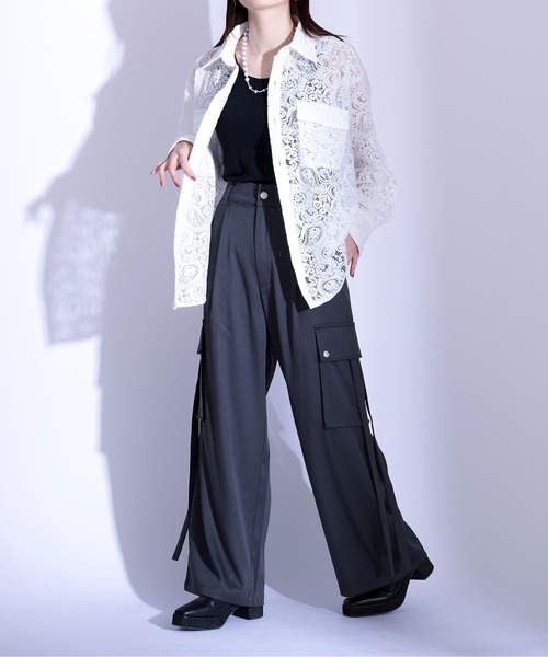 【新カラー追加】アソートコードカーゴパンツ（カーゴパンツ）｜Ellno Loset（エルノロゼット）