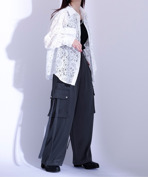 【新カラー追加】アソートコードカーゴパンツ（カーゴパンツ）｜Ellno Loset（エルノロゼット）