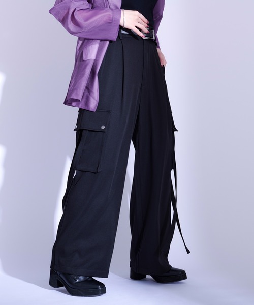 【新カラー追加】アソートコードカーゴパンツ（カーゴパンツ）｜Ellno Loset（エルノロゼット）