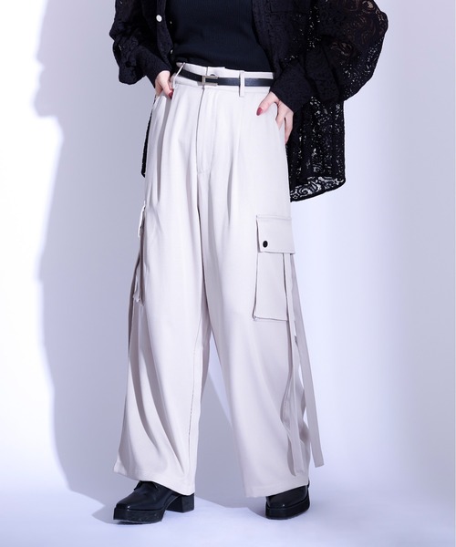 【新カラー追加】アソートコードカーゴパンツ（カーゴパンツ）｜Ellno Loset（エルノロゼット）