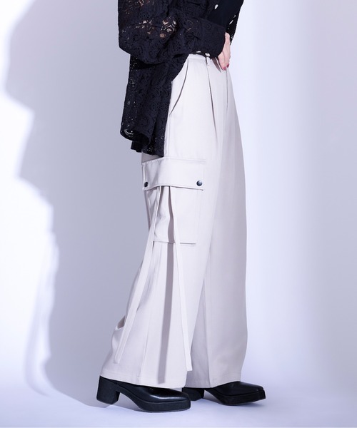 【新カラー追加】アソートコードカーゴパンツ（カーゴパンツ）｜Ellno Loset（エルノロゼット）