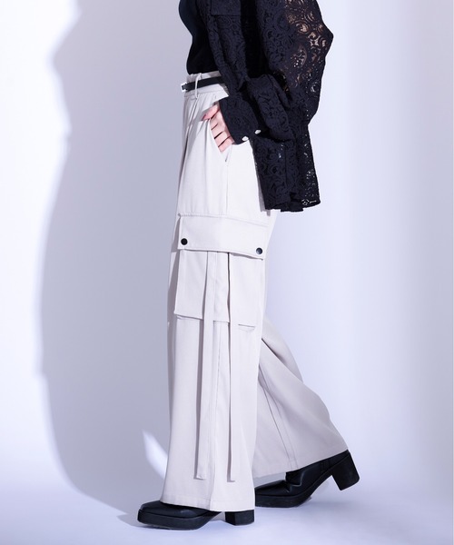 【新カラー追加】アソートコードカーゴパンツ（カーゴパンツ）｜Ellno Loset（エルノロゼット）