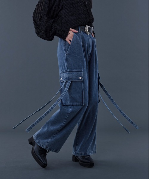 【新カラー追加】アソートコードカーゴパンツ（カーゴパンツ）｜Ellno Loset（エルノロゼット）