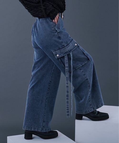 【新カラー追加】アソートコードカーゴパンツ（カーゴパンツ）｜Ellno Loset（エルノロゼット）