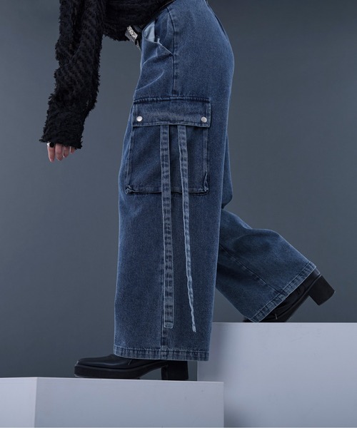 【新カラー追加】アソートコードカーゴパンツ（カーゴパンツ）｜Ellno Loset（エルノロゼット）