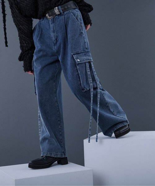 【新カラー追加】アソートコードカーゴパンツ（カーゴパンツ）｜Ellno Loset（エルノロゼット）