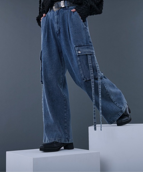 【新カラー追加】アソートコードカーゴパンツ（カーゴパンツ）｜Ellno Loset（エルノロゼット）