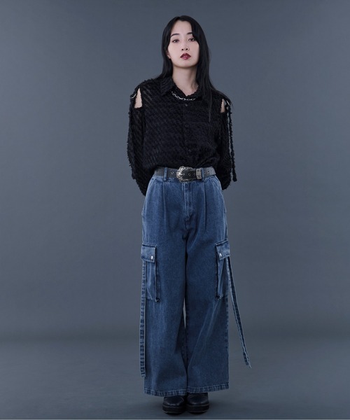 【新カラー追加】アソートコードカーゴパンツ（カーゴパンツ）｜Ellno Loset（エルノロゼット）