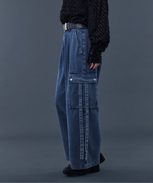 【新カラー追加】アソートコードカーゴパンツ（カーゴパンツ）｜Ellno Loset（エルノロゼット）