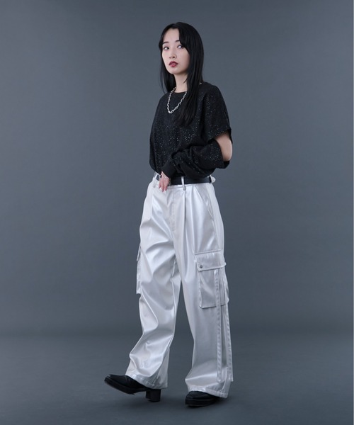 【新カラー追加】アソートコードカーゴパンツ（カーゴパンツ）｜Ellno Loset（エルノロゼット）