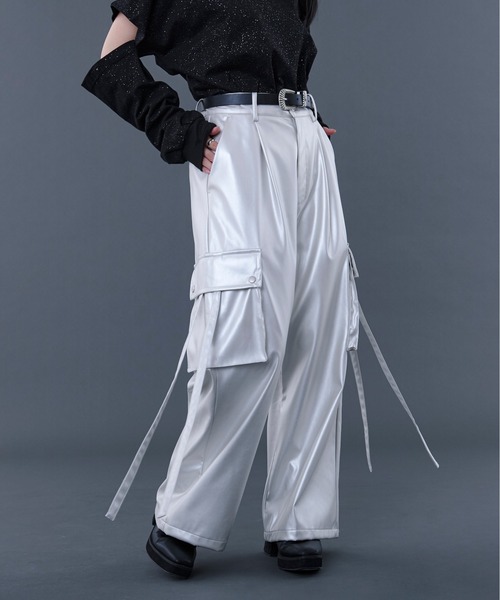 【新カラー追加】アソートコードカーゴパンツ（カーゴパンツ）｜Ellno Loset（エルノロゼット）