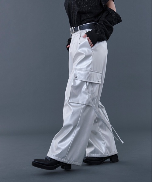 【新カラー追加】アソートコードカーゴパンツ（カーゴパンツ）｜Ellno Loset（エルノロゼット）