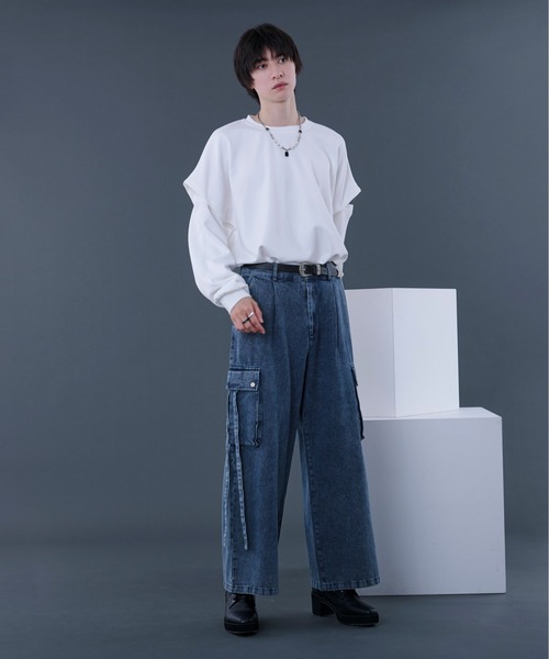 新カラー追加】アソートコードカーゴパンツ（カーゴパンツ）｜Ellno