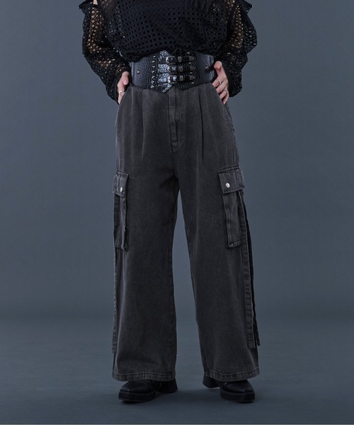 【新カラー追加】アソートコードカーゴパンツ（カーゴパンツ）｜Ellno Loset（エルノロゼット）