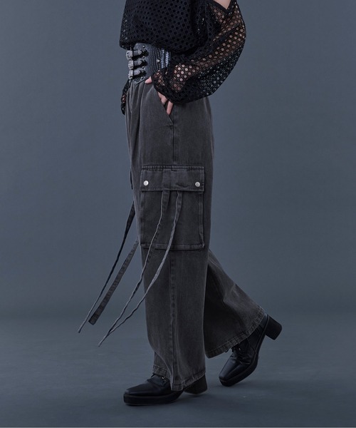 【新カラー追加】アソートコードカーゴパンツ（カーゴパンツ）｜Ellno Loset（エルノロゼット）