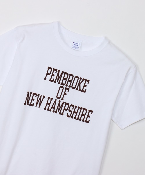 Champion（チャンピオン）の「【Champion/チャンピオン】レディース ベーシック ショートスリーブTシャツ（Tシャツ/カットソー・レディース・ネイビー/その他35/ベージュ/ホワイト・MEDIUM/LARGE）」の6枚目の写真