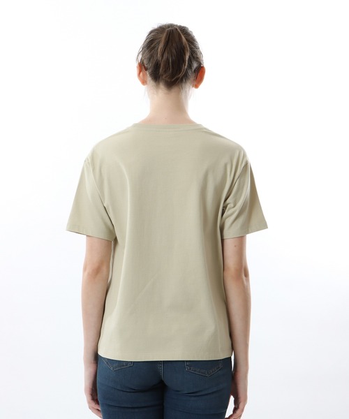 Champion（チャンピオン）の「【Champion/チャンピオン】レディース ベーシック ショートスリーブTシャツ（Tシャツ/カットソー・レディース・ネイビー/その他35/ベージュ/ホワイト・MEDIUM/LARGE）」の10枚目の写真