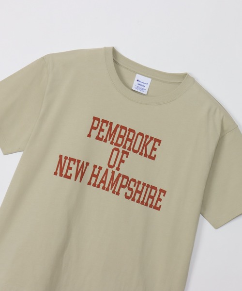 Champion（チャンピオン）の「【Champion/チャンピオン】レディース ベーシック ショートスリーブTシャツ（Tシャツ/カットソー・レディース・ネイビー/その他35/ベージュ/ホワイト・MEDIUM/LARGE）」の16枚目の写真
