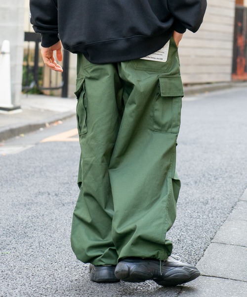 BEN DAVIS（ベンデイビス）の「【BEN DAVIS/ベンデイビス】 スノーワーカーズパンツ/パラシュートカーゴパンツ（カーゴパンツ・メンズ・ホワイト/ブラック/カーキ/チャコールグレー・SMALL/MEDIUM/LARGE）」の14枚目の写真