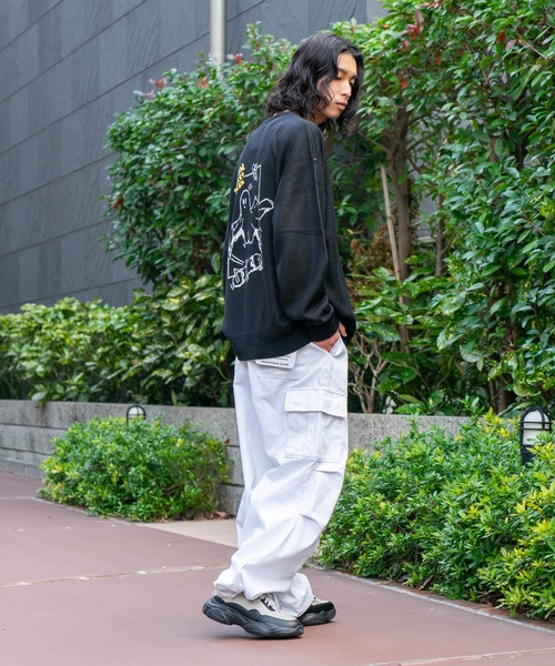 BEN DAVIS（ベンデイビス）の「【BEN DAVIS/ベンデイビス】 スノーワーカーズパンツ/パラシュートカーゴパンツ（カーゴパンツ・メンズ・ホワイト/ブラック/カーキ/チャコールグレー・SMALL/MEDIUM/LARGE）」の22枚目の写真