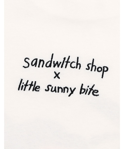 Little sunny bite(リトルサニーバイト)の「【8】【it】【Little sunny bite】sandw1tch shop x little sunny bite cool guy long tee(スウェット・レディース・ホワイト/ブラック/ブルー・MEDIUM/SMALL)」の22枚目の写真