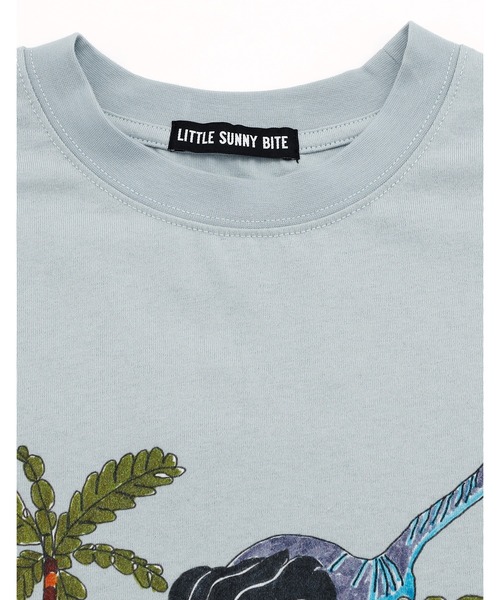 Little sunny bite(リトルサニーバイト)の「【8】【it】【Little sunny bite】sandw1tch shop x little sunny bite cool guy long tee(スウェット・レディース・ホワイト/ブラック/ブルー・MEDIUM/SMALL)」の4枚目の写真