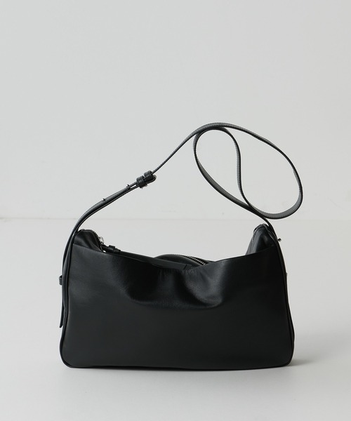 Whim Gazette（ウィムガゼット）の「【2.718】2WAYソフトショルダー（ショルダーバッグ・レディース・ブラック/シルバー・FREE）」の14枚目の写真