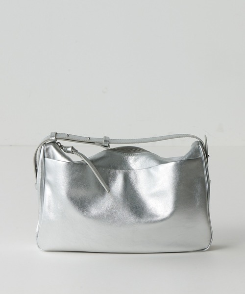 Whim Gazette（ウィムガゼット）の「【2.718】2WAYソフトショルダー（ショルダーバッグ・レディース・ブラック/シルバー・FREE）」の9枚目の写真