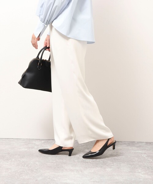 CORSO ROMA，9（コルソローマ）の「【CORSO ROMA 9/コルソローマノーヴェ】バックストラップパンプス（パンプス・レディース・ブラック/ホワイト・36/37/38）」の15枚目の写真