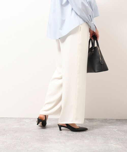 CORSO ROMA，9（コルソローマ）の「【CORSO ROMA 9/コルソローマノーヴェ】バックストラップパンプス（パンプス・レディース・ブラック/ホワイト・36/37/38）」の13枚目の写真