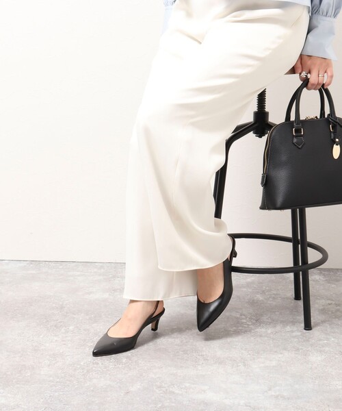 CORSO ROMA，9（コルソローマ）の「【CORSO ROMA 9/コルソローマノーヴェ】バックストラップパンプス（パンプス・レディース・ブラック/ホワイト・36/37/38）」の11枚目の写真