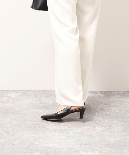 CORSO ROMA，9（コルソローマ）の「【CORSO ROMA 9/コルソローマノーヴェ】バックストラップパンプス（パンプス・レディース・ブラック/ホワイト・36/37/38）」の7枚目の写真