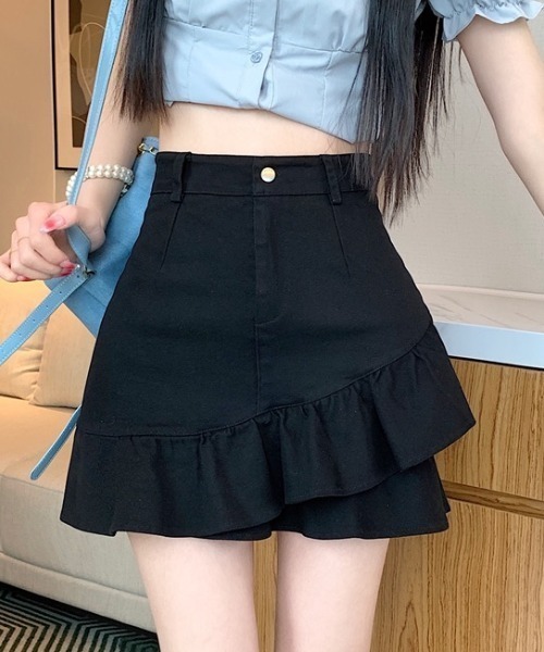 DIAVEL（ディアベル）の「インパン付きミニスカート（スカート・レディース・アイボリー/ブラック/ホワイト・S/M/L）」の15枚目の写真