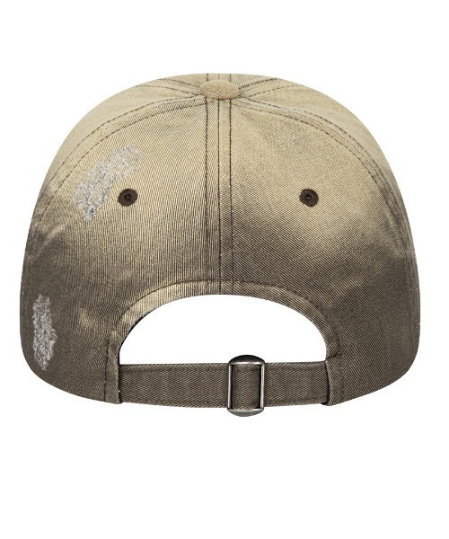 【mahagrid】22FW★ M LOGO BALL CAP Mahagrid Washed Metal Logo Ball Cap Brown | ของแท้