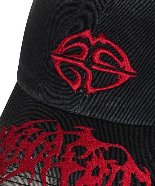 【mahagrid】25SS★ WASHED RAW CUT mah CAP WASHED RAW CUT mah CAP - mahagrid | 60% - Asian Fashion