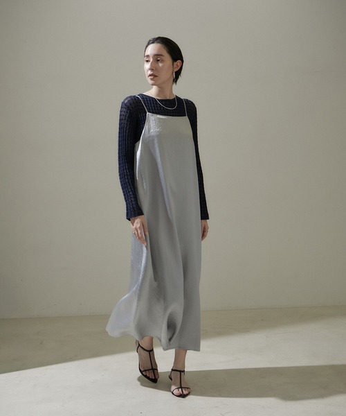 SALON adam et rope'（サロン アダム エ ロペ）の「【雑誌掲載】【BRENTELLA（ブレンテッラ）】アンクルストラップサンダル（サンダル・レディース・シルバー/ブラック・36.5/37.5/35.5/38.5）」の16枚目の写真