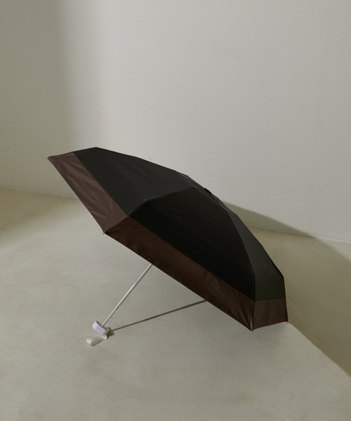 UVカット率・遮光率99.99%以上]晴雨兼用2トーンアンブレラ