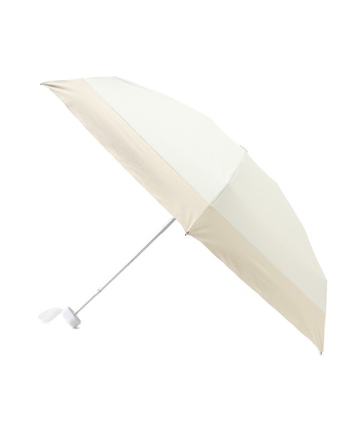 UVカット率・遮光率99.99%以上]晴雨兼用2トーンアンブレラ